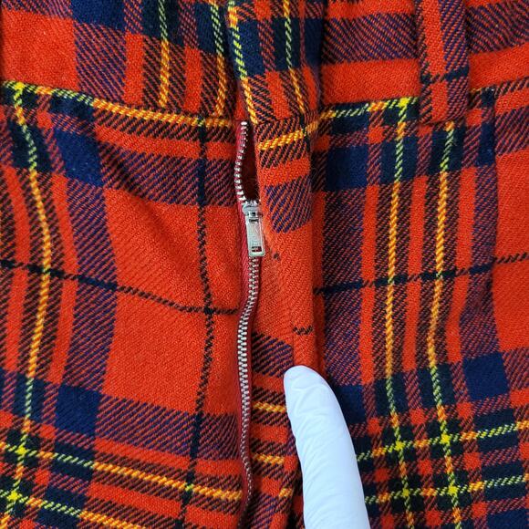 Vintage Brooks-Brothers Pants Women 00/0 24x27 Buffalo-Plaid - Picture 8 of 16